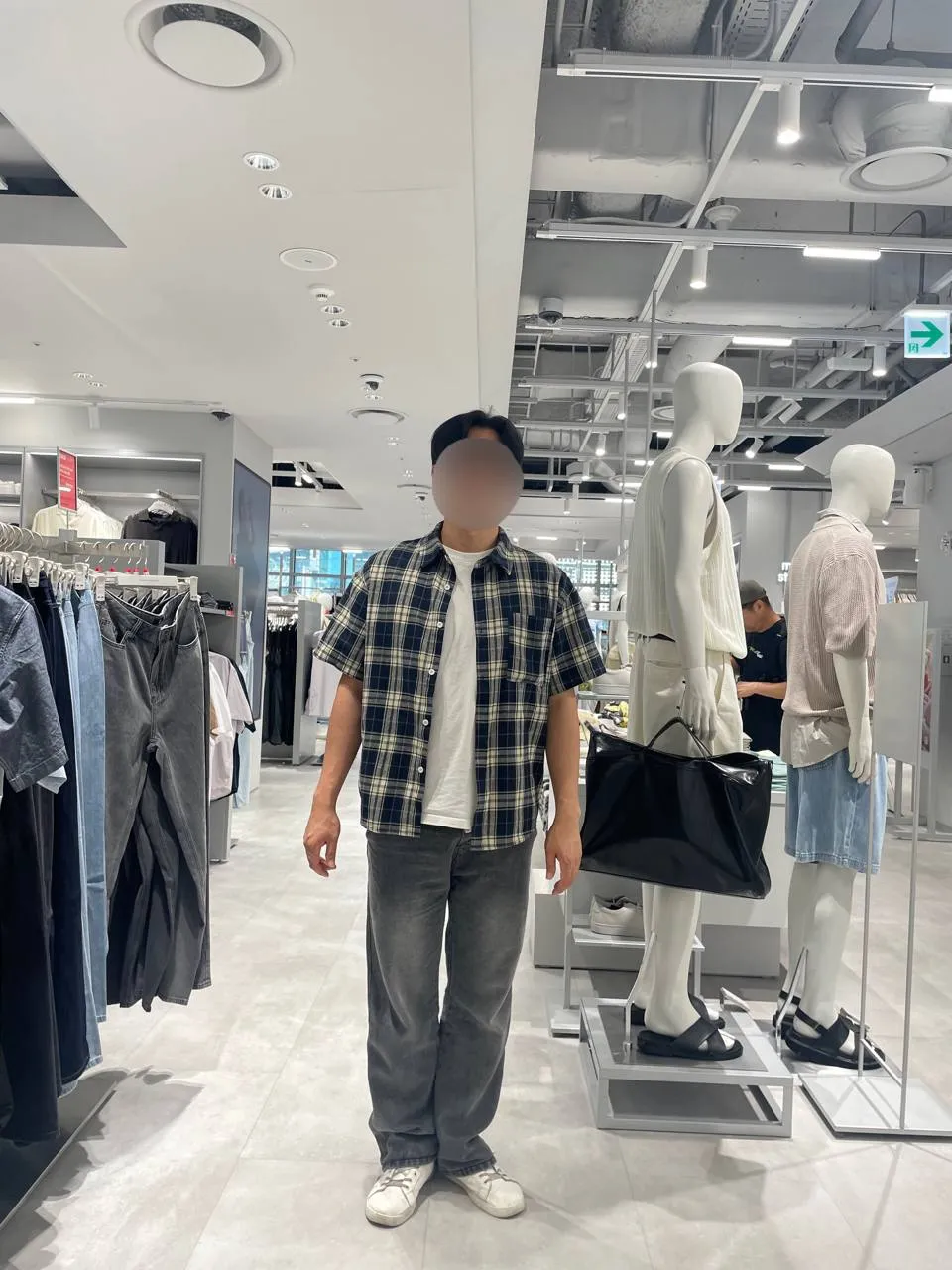 스타일링 전 모습